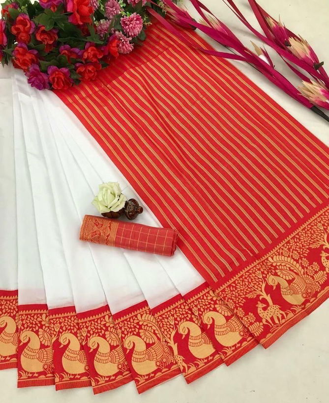 Ridhhi By Aab White Designer Soft Lichi Silk Sarees Wholesale Price In Surat